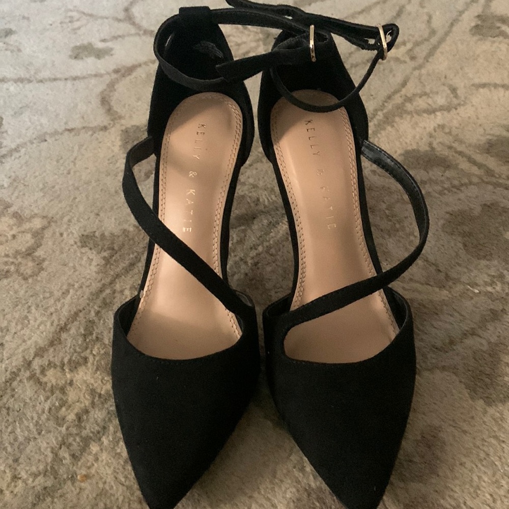 Kelly & Katie Black High Heels